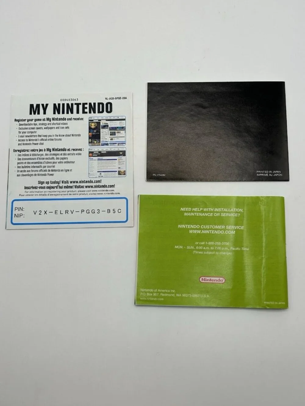 Pokemon LeafGreen (Nintendo Gameboy Advance, 2004) GBA Authentic Box Manuals Vtg